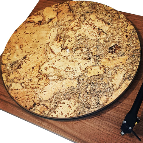 Turntable Slipmat- Decorative cork